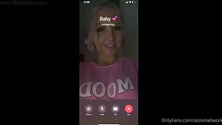 ASMR Network Amy Is Calling You Facetime Porn Video Leaked
