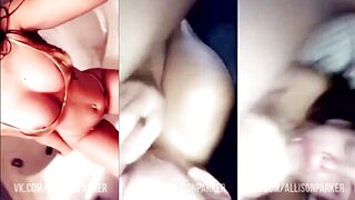Allison Parker Nude Threesome Sex Tape Video Leaked