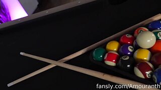 Amouranth Pool Table Teasing Video Leaked