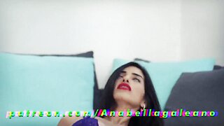 Anabella Galeano Youtuber Blue Lingerie Nude Leaked Video