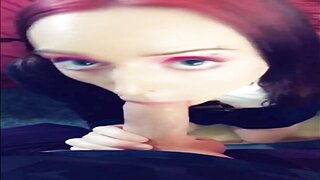 Angel Savage Snapchat Blowjob and Swallows Cum Porn Video Leaked