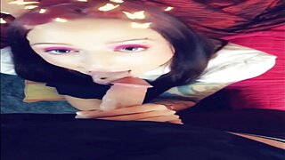 Angel Savage Snapchat Blowjob and Swallows Cum Porn Video Leaked