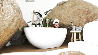 Anna Zapala Nude Bath Video Leaked