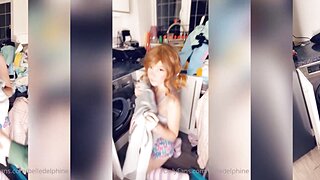 Belle Delphine Nude Stuck In The Dryer Trailer Video Leaked