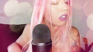 Bonnibgood ASMR Whispering & Ears Licking Video