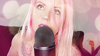 Bonnibgood ASMR Whispering & Ears Licking Video