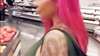 Brittanya Razavi Nude Masturbating In Walmart Bathroom!