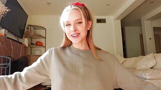Caroline Zalog Hot Skims Try On Video Leaked