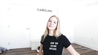Caroline Zalog Lingerie Try On Nude Video Leaked