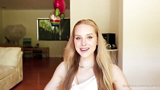 Caroline Zalog Night Slips Try On Video Leaked