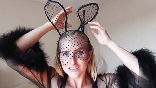 Caroline Zalog See Through Lingerie Try On Patreon Video