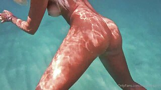 Anywaybrittnaay Nude Underwater Sex Cumshot Video Leaked