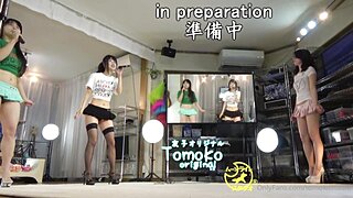 Azmi21 Tomoko Nude Dancing Thong Studio Video