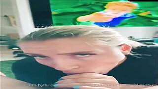 BlondeAdobo Nude Riding Sex Tape PPV Video Leaked