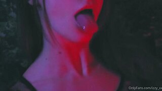 Blanc Noir Nude ASMR Dildo Blowjob Izzy_xx Video