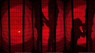 Christina Khalil Blowjob Sex Behind Opaque Wall Video Leaked