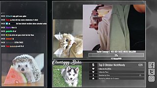 Clumsyyy Baka Spanking Her Ass Sexy Twitch Streamer