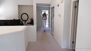 Christina Khalil Angel Lingerie Onlyfans Leaked Video