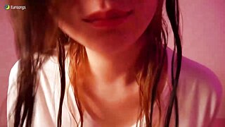 Eunsongs ASMR Wet T Shirt Massage Braless Video