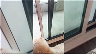 Emma Lvxx Nude Balcony Blowjob Sex Tape PPV Video Leaked