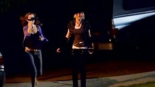 Fucked to streak through her neighborhood