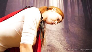 Ginger ASMR Nude Red Riding Hood & The Awakening Video
