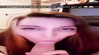 GamingBunny Porn Sucking Cock Video