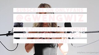 GwenGwiz ASMR How To Pleasure A Woman Video Leaked