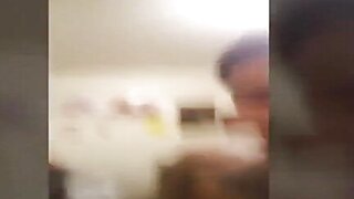 Fucking his Friend in front of Roommate