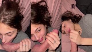 Kinsley Alyse POV Sloppy Blowjob Onlyfans Video Leaked