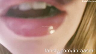 Libra ASMR Nude Topless Sucking You Video Leaked