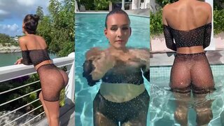 Rachel Cook NSFW See Thru Sexy Dress Video Leaked