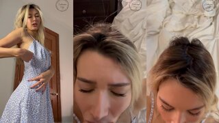 Sabrina Vaz POV Deepthroat Blowjob Video Leaked
