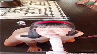 Sabrina Nichole Christmas Dildo Fuck Blowjob Video Leaked