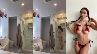 Sophie Mudd Shower Nude Onlyfans Big Tits Video