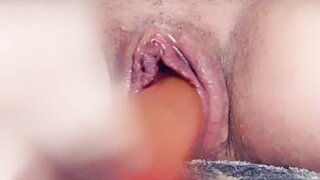 Zoie Burgher Close Up Dildo Squirting Porn Video