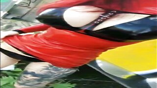 StarFucked Black Latex Sensual Selfie Video