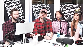 Whatever Podcast Flash Tits Girl Called A Cunt Youtube Live Clip Video