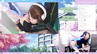Streamer Sucks Cock And Fucked Forgot To Turn Off Stream Video