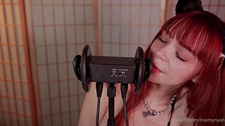 MaimyNyan ASMR Cat Ear Licking Video Leaked