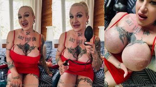 Mrs koriste Showing Different Dildo