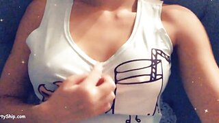 CinCinBear Snapchat Boobs Play Tease