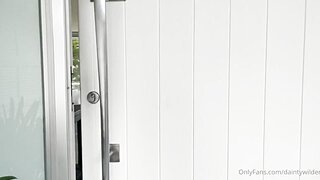 Dainty Wilder Masturbation in Elevator Video Leaked