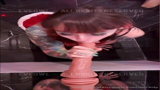 EveOwl Nude Onlyfans Dildo Suck And Fuck Video