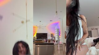 Mia Khalifa Crop Top Underboob Tease PPV Video Leaked