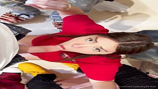 Katiana Kay Sex with Five Men Video Leaked