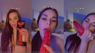 Lauren Alexis Nude Deepthroat Dildo Blowjob Video Leaked