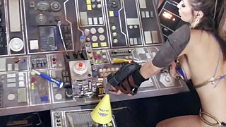 Liz Katz Nude Slave Leia Cosplay Video Leaked