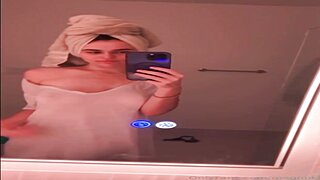 Megan Guthrie Mirror Tits Tease Video Leaked