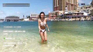 Misdelish Twitch Streamer Sexy Panty Upskirt Video